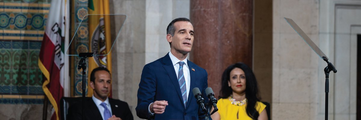 Mayor-Garcetti-delivering-the-2018-State-of-the-City-SOTC2018-newsletter-image