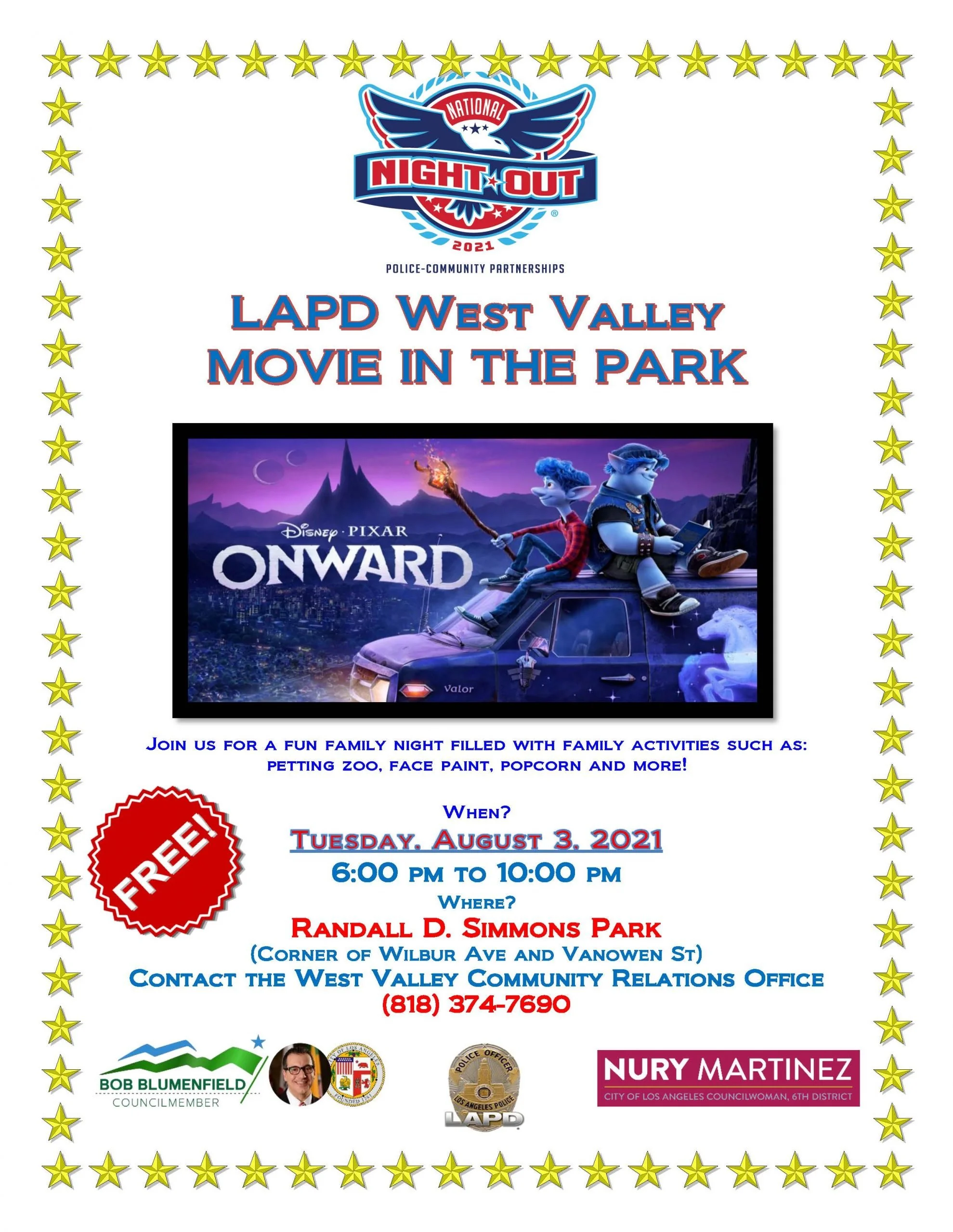 2021 National Night Out Flyer
